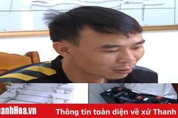 Bắt giữ đối tượng gây ra hàng chục vụ trộm cắp tài sản tại bệnh viện, trường học ở TP Thanh Hóa
