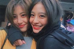 Ngoại hình xinh đẹp của chị em Dương Minh Ngọc và Dương Gia Linh