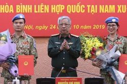 Ngưỡng mộ nữ thiếu tá Minh Phương đi gìn giữ hòa bình tại Nam Sudan