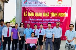 Hỗ trợ xây nhà tình nghĩa cho hộ nghèo ở huyện Nghi Xuân, Hà Tĩnh
