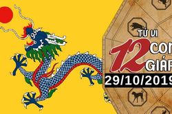 Tử vi thứ 3 ngày 29/10/2019 của 12 con giáp: Dần được hỗ trợ tài chính, Thìn nên thẳng thắn trong tình cảm