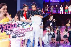 TOP 5 khoảnh khắc đẹp nhất và đầy cảm xúc làm nên đêm Chung kết - The Voice Kids 2019 hoành tráng