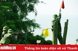 Cán bộ, chiến sĩ đảo Nẹ thực hiện tốt nhiệm vụ huấn luyện và sẵn sàng chiến đấu