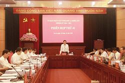 Phiên họp thứ 41, UBND tỉnh khóa XIV