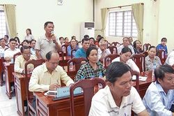 Nắm chắc tình hình nhân dân, tạo đồng thuận từ cơ sở