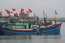 Ảnh hưởng áp thấp nhiệt đới, huyện Lý Sơn cấm biển