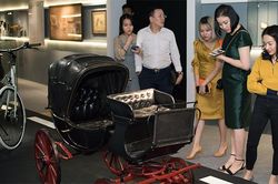 Trưng bày những di sản của Hermès ở Văn Miếu - Quốc Tử Giám