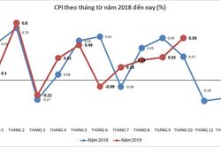Thịt lợn, xăng dầu đẩy CPI tháng 10 tăng cao nhất 8 tháng