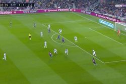 Ngỡ ngàng với pha kiến tạo siêu đẳng, loại bỏ 5 đối thủ, giúp Vidal ghi bàn của Messi
