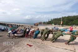 Cấp tập ứng phó bão số 5