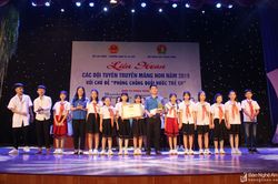 Nghệ An đạt giải Nhất Liên hoan các đội tuyên truyền măng non 4 tỉnh miền Trung