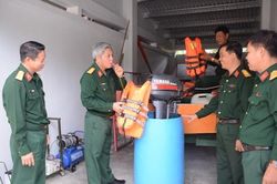 Bộ Chỉ huy Quân sự tỉnh kiểm tra công tác phòng chống bão tại các đơn vị