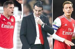 Arsenal: Xhaka và Oezil khốn khổ vì Emery
