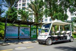 FPT tuyên bố thử nghiệm thành công xe tự hành trong khu Ecopark