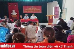 Đại biểu HĐND tỉnh tiếp xúc cử tri huyện Như Xuân