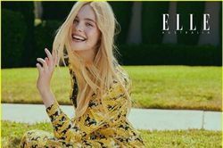 Elle Fanning xinh đẹp, rạng rỡ như đóa hoa trên bìa tạp chí