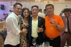 Đội Quảng Nam hò hát trong đêm Hà Nội FC mừng vô địch Cúp quốc gia