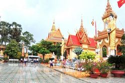 Chùa Xiêm Cán - Nét đẹp văn hóa Khmer