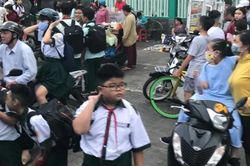Thông báo của cô giáo 'Sức học của các con còn chậm…'