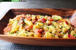 Công thức làm salad khoai tây ngon nổi tiếng ở Đức