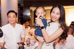 Cường Đô La - Đàm Thu Trang mong sớm sinh con như nhóm bạn thân