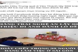 Chàng trai lấy 900 triệu đồng đi Anh để đánh lô đề là thông tin thất thiệt