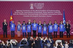 ASEAN và FIFA hợp tác thúc đẩy phát triển bóng đá tại Đông Nam Á