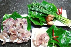 Cách chế biến món ếch xào lá lốt thơm ngon đúng vị