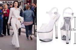 Cao thủ đi giày cao gót 'chọc trời' của Vbiz không ai khác chính là Nhã Phương, giày 20 cm không là gì