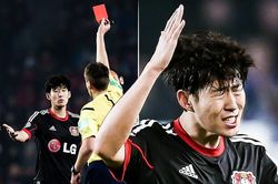 Son Heung-min nổi cáu khi nhận thẻ đỏ đầu tiên trong sự nghiệp