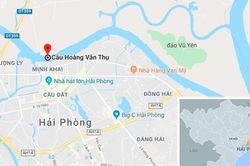 Hải Phòng ngăn chặn việc chiếm chỗ bán hàng trên cầu 2.000 tỷ