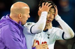 Son Heung-min tắt điện thoại sau trận gặp Everton