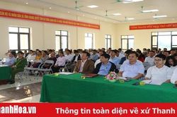 Đại biểu HĐND tỉnh tiếp xúc cử tri huyện Vĩnh Lộc