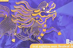 Bốn linh vật long - lân - quy - phụng là ảnh nhận diện Festival Huế 2020