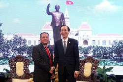 Lãnh đạo TPHCM tiếp đoàn đại biểu Campuchia
