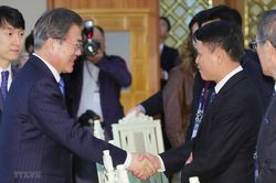 Tổng thống Hàn Quốc Moon Jae-in ca ngợi quan hệ Việt Nam-Hàn Quốc