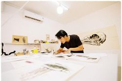 Triển lãm 'Xứ thư nhàn' của nghệ sĩ trẻ Lê Phi Long