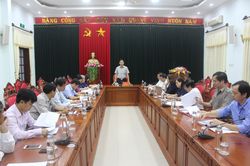 Tiểu ban Văn kiện tham gia ý kiến phần xây dựng Đảng và hệ thống chính trị dự thảo Báo cáo chính trị Đại hội Đảng bộ tỉnh Quảng Trị lần thứ XVII