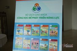 Công bố 4 bản mẫu sách giáo khoa chương trình giáo dục mới