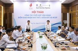KVT và NCSP tổ chức hội thảo 'Công tác phối hợp vận hành Điểm giao nhận khí 2'
