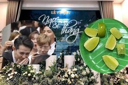 Ông Cao Thắng 'nhăn mặt' trước thử thách phải ăn chanh trước khi vào đón cô dâu Đông Nhi