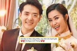 Đăng ảnh cưới 'đẹp xỉu' với Ông Cao Thắng, Đông Nhi lại khiến fan lo lắng vì điều này