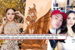 NTK quốc phục cho Hương Giang bức xúc tố một hoa hậu hủy đặt hàng National Costume, thiếu chuyên nghiệp