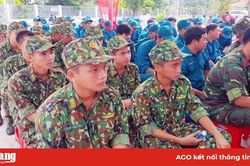 Tịnh Biên tổ chức lễ xuất quân thực hiện các hoạt động Tết quân – dân năm 2020