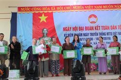Thôn Ngũ Hiệp, xã Triệu Thượng tổ chức Ngày hội đại đoàn kết toàn dân tộc
