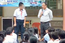 Phát tán clip kỉ luật học sinh lên mạng: Thầy hiệu phó nhận sai, nhà trường bị nhắc nhở