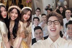 Dàn hotgirl và streamer đình đám hội tụ trong lễ ăn hỏi của 'streamer giàu nhất Việt Nam'