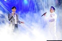 Quán quân Giọng hát Việt 2019 - Hoàng Đức Thịnh và Tuấn Hưng bất ngờ xuất hiện trình diễn tại liveshow Quang Hà