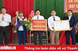 Xã Tân Dân (Tĩnh Gia) đón Bằng công nhận xã đạt chuẩn NTM