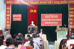 Đại biểu HĐND tỉnh Gia Lai tiếp xúc cử tri thị xã An Khê
